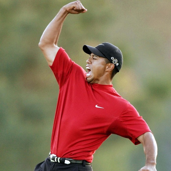 nike mock turtleneck tiger woods